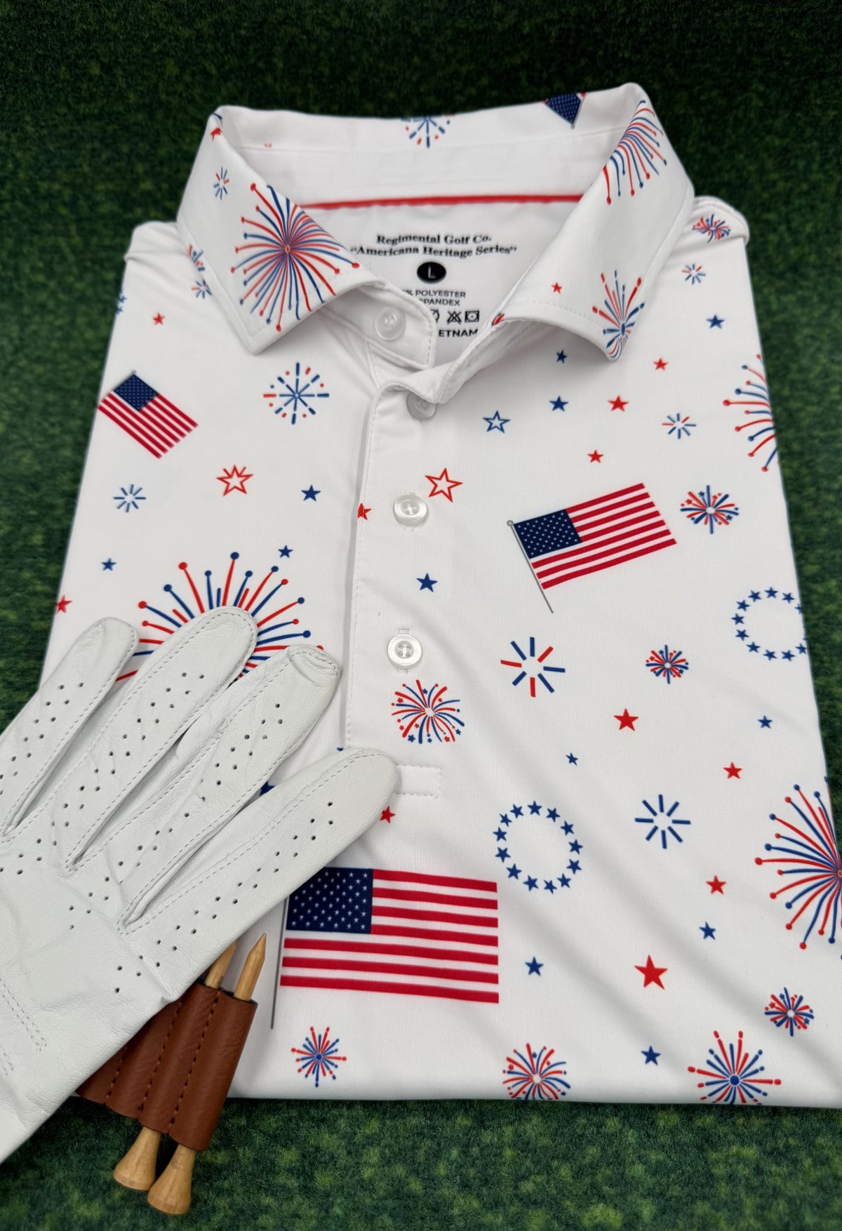 Star-Spangled Performance Polo