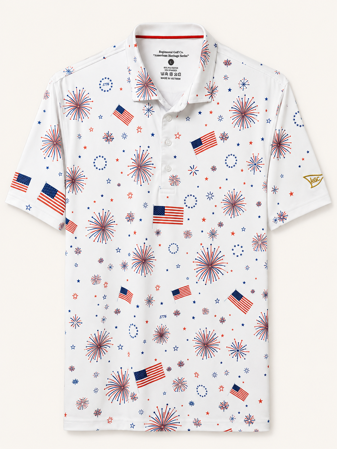 Star-Spangled Performance Polo